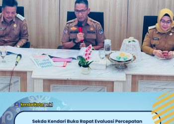 Sekda Kendari Buka Rapat Evaluasi Percepatan Penurunan Stunting Melalui Program GENTING 2026