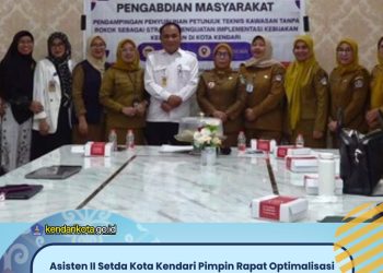 Asisten II Setda Kota Kendari Pimpin Rapat Optimalisasi Kawasan Tanpa Rokok dan Pelarangan Iklan Rokok