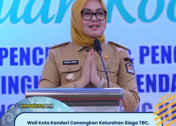 Wali Kota Kendari Canangkan Kelurahan Siaga TBC, Perkuat Sinergi Wujudkan Kendari Tuntas TBC