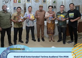 Wakil Wali Kota Kendari Terima Audiensi Tim IPDN Regional Sulawesi Utara Terkait Persiapan PKM