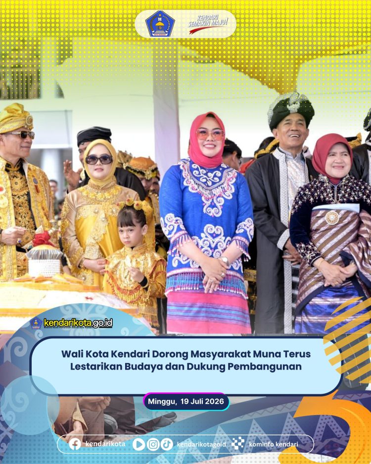 Wali Kota Kendari Dorong Masyarakat Muna Terus Lestarikan Budaya dan Dukung Pembangunan