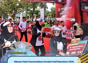 Ribuan Pelari Semarakkan Kendari Half Marathon 2026, Sport Tourism dan UMKM Tumbuh Bersama