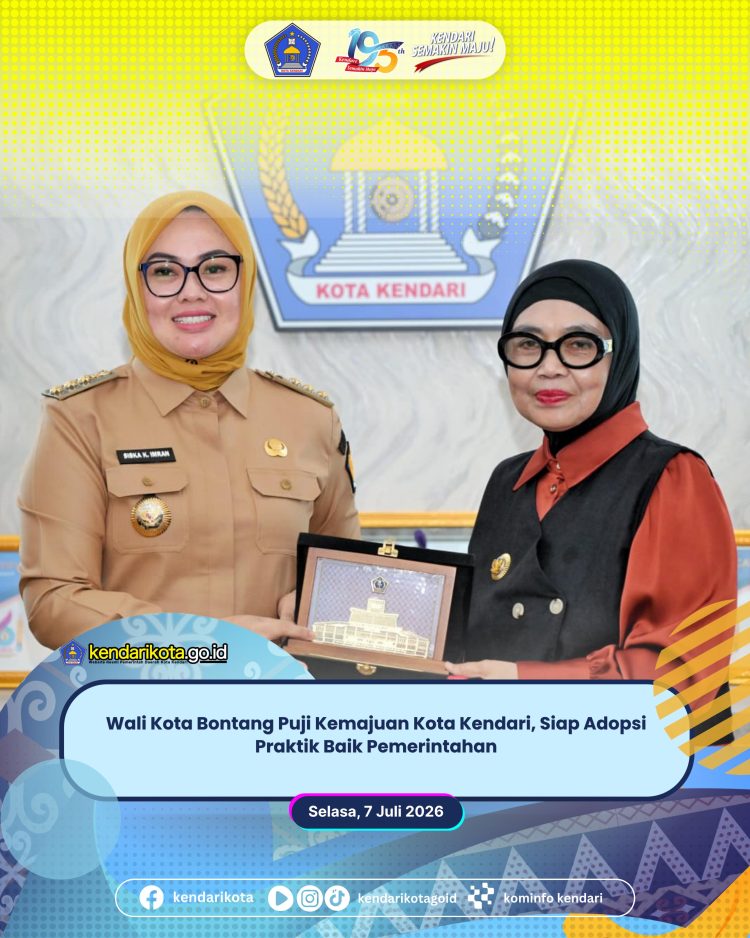 Wali Kota Bontang Puji Kemajuan Kota Kendari, Siap Adopsi Praktik Baik Pemerintahan
