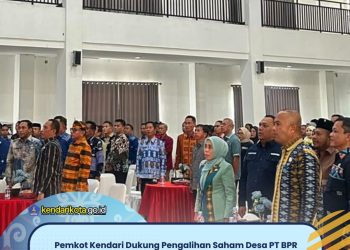 Pemkot Kendari Dukung Pengalihan Saham Desa PT BPR Bahteramas se-Sultra untuk Perkuat Perbankan Daerah