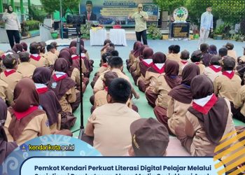 Pemkot Kendari Perkuat Literasi Digital Pelajar Melalui Sosialisasi Pembatasan Akses Media Sosial bagi Anak di Bawah Usia 16 Tahun