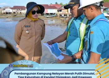 Pembangunan Kampung Nelayan Merah Putih Dimulai, Tiga Kelurahan di Kendari Disiapkan Jadi Kawasan Pesisir Modern
