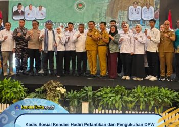 Kadis Sosial Kendari Hadiri Pelantikan dan Pengukuhan DPW APPSI Sultra Periode 2026–2031