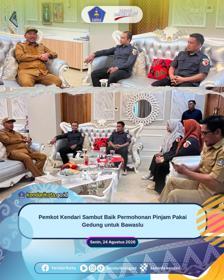 Pemkot Kendari Sambut Baik Permohonan Pinjam Pakai Gedung untuk Bawaslu