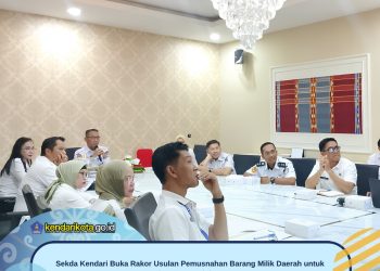 Sekda Kendari Buka Rakor Usulan Pemusnahan Barang Milik Daerah untuk Perkuat Tata Kelola Aset