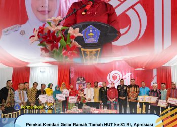 Pemkot Kendari Gelar Ramah Tamah HUT ke-81 RI, Apresiasi Paskibraka dan Umumkan Pemenang Lomba Kebersihan