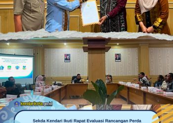 Sekda Kendari Ikuti Rapat Evaluasi Rancangan Perda Pertanggungjawaban Pelaksanaan APBD 2025