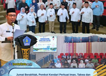 Jumat Berakhlak, Pemkot Kendari Perkuat Iman, Takwa dan Integritas ASN