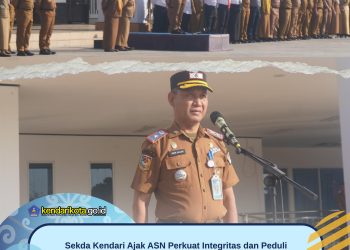 Sekda Kendari Ajak ASN Perkuat Integritas dan Peduli Kebersihan Lingkungan