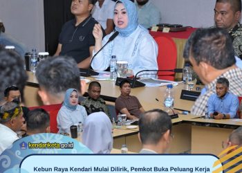 Kebun Raya Kendari Mulai Dilirik, Pemkot Buka Peluang Kerja Sama Investasi