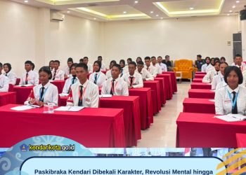 Paskibraka Kendari Dibekali Karakter, Revolusi Mental hingga Ketahanan Nasional