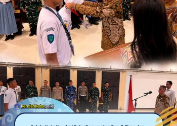 Sekda Kota Kendari Buka Pemusatan Pendidikan dan Pelatihan Paskibraka Tahun 2026