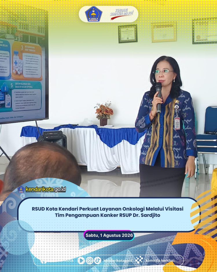 RSUD Kota Kendari Perkuat Layanan Onkologi Melalui Visitasi Tim Pengampuan Kanker RSUP Dr. Sardjito