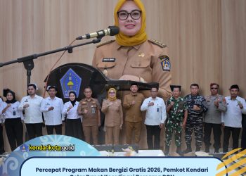 Percepat Program Makan Bergizi Gratis 2026, Pemkot Kendari Gelar Rapat Koordinasi Bersama BGN
