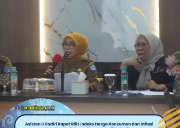 Asisten II Hadiri Rapat Rilis Indeks Harga Konsumen dan Inflasi Kota Kendari, Harga Pangan Jadi Perhatian