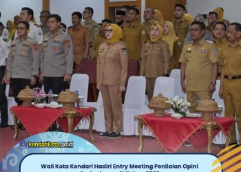 Wali Kota Kendari Hadiri Entry Meeting Penilaian Opini Ombudsman RI Tahun 2026