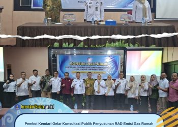 Pemkot Kendari Gelar Konsultasi Publik Penyusunan RAD Emisi Gas Rumah Kaca 2027–2031