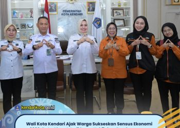 Wali Kota Kendari Ajak Warga Sukseskan Sensus Ekonomi 2026, Data Akurat Jadi Dasar Kebijakan Pembangunan