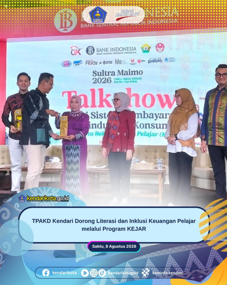 TPAKD Kendari Dorong Literasi dan Inklusi Keuangan Pelajar melalui Program KEJAR