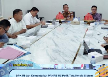 BPK RI dan Kementerian PANRB Uji Petik Tata Kelola Sistem Merit Pemkot Kendari