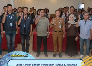 Sekda Kendari Berikan Pembekalan Pancasila, Tekankan Ideologi Bangsa dan Fisik Prima Calon Paskibraka 2026