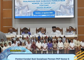 Pemkot Kendari Ikuti Sosialisasi Permen PKP Nomor 6 Tahun 2026 tentang Bedah Rumah