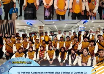 45 Peserta Kontingen Kendari Siap Berlaga di Jamnas XII 2026