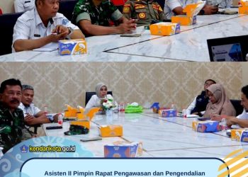 Asisten II Pimpin Rapat Pengawasan dan Pengendalian Pelanggaran Pemanfaatan Ruang di Senapati Land
