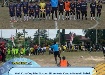 Wali Kota Cup Mini Soccer SD se-Kota Kendari Masuki Babak 32 Besar, Persaingan Menuju 16 Besar Makin Sengit