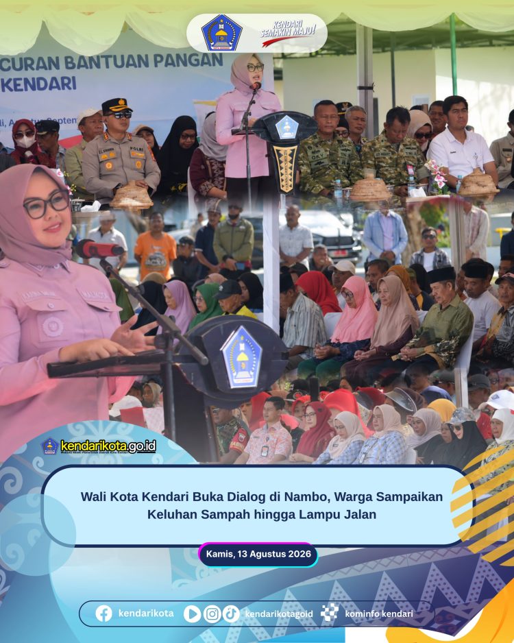Wali Kota Kendari Buka Dialog di Nambo, Warga Sampaikan Keluhan Sampah hingga Lampu Jalan