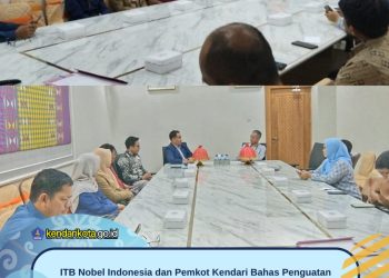 ITB Nobel Indonesia dan Pemkot Kendari Bahas Penguatan Kerja Sama Pendidikan dan Pengabdian