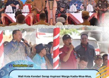 Wali Kota Kendari Serap Aspirasi Warga Kadia-Wua-Wua, Pemkot Siapkan Langkah Penanganan