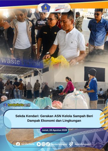 Sekda Kendari: Gerakan ASN Kelola Sampah Beri Dampak Ekonomi dan Lingkungan