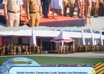 Sekda Kendari: Camat dan Lurah Jangan Asal Berpakaian, Atribut Wajib Lengkap