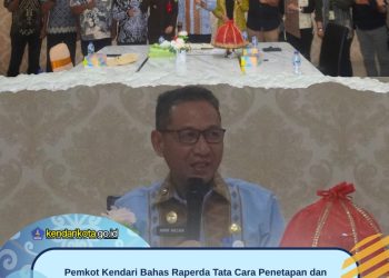 Pemkot Kendari Bahas Raperda Tata Cara Penetapan dan Penerapan Hukum Adat