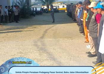 Sekda Pimpin Penataan Pedagang Pasar Sentral, Bahu Jalan Dikembalikan Sesuai Fungsinya