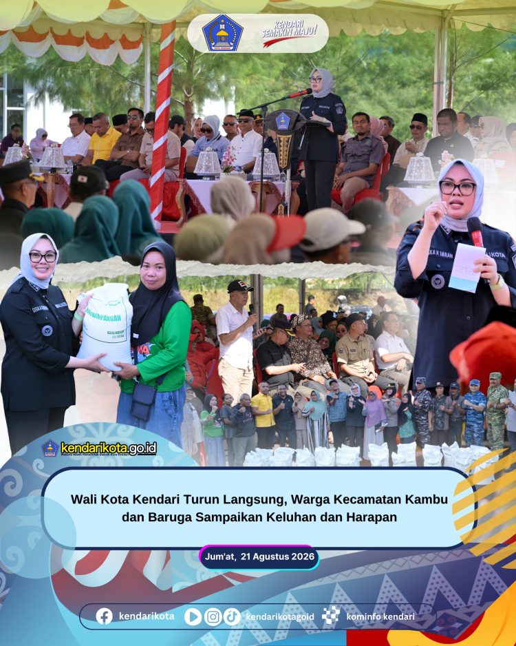 Wali Kota Kendari Turun Langsung, Warga Kecamatan Kambu dan Baruga Sampaikan Keluhan dan Harapan