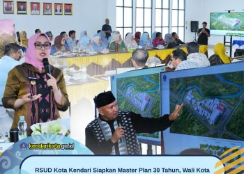 RSUD Kota Kendari Siapkan Master Plan 30 Tahun, Wali Kota Tekankan Pembangunan Berkelanjutan
