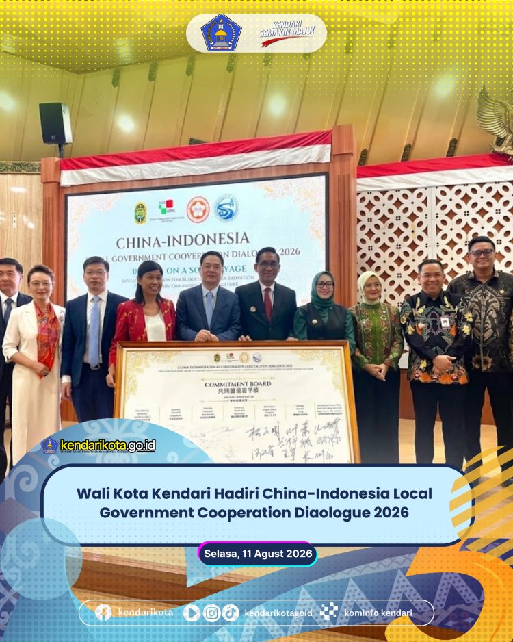 Wali Kota Kendari Hadiri China-Indonesia Local Government Cooperation Diaologue 2026
