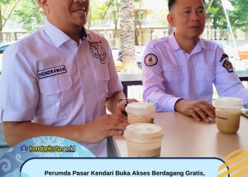 Perumda Pasar Kendari Buka Akses Berdagang Gratis, Pedagang Cukup Lapor dan Berjualan