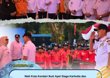 Wali Kota Kendari Ikuti Apel Siaga Karhutla dan Kekeringan Sultra 2026