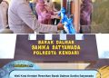 Wali Kota Kendari Resmikan Barak Dalmas Sanika Satyawada Polresta Kendari