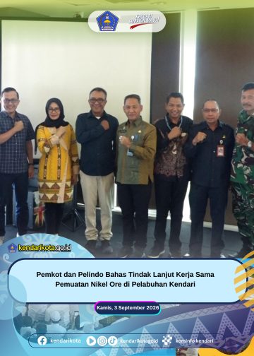 Pemkot dan Pelindo Bahas Tindak Lanjut Kerja Sama Pemuatan Nikel Ore di Pelabuhan Kendari