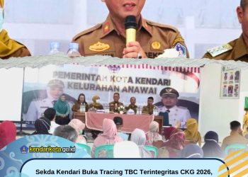 Sekda Kendari Buka Tracing TBC Terintegritas CKG 2026, Perkuat Deteksi Dini di Masyarakat