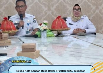 Sekda Kota Kendari Buka Rakor TP2TBC 2026, Tekankan Komitmen dan Aksi Nyata Percepatan Penanggulangan TBC