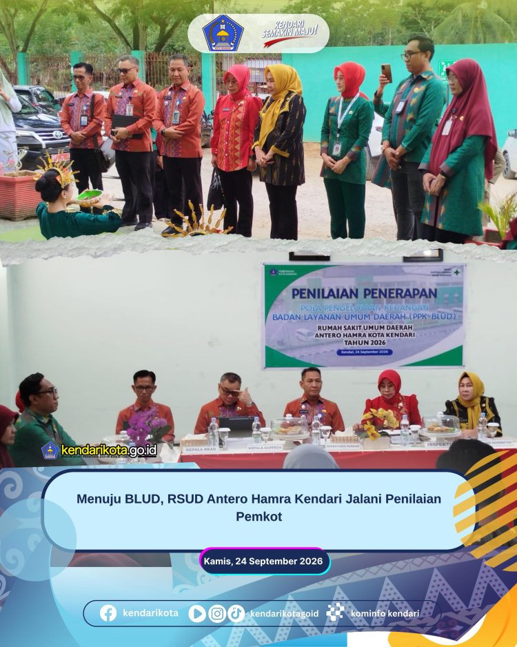 Menuju BLUD, RSUD Antero Hamra Kendari Jalani Penilaian Pemkot